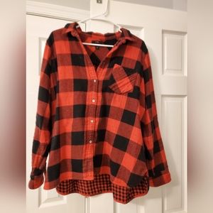Jcrew mixed plaid flannel